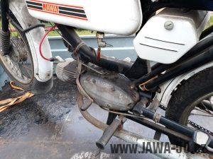 Vývozní motocykl Jawa 23A Mustang z roku 1973 v originálním stavu