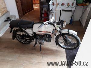 Vývozní motocykl Jawa 23A Mustang z roku 1973 v originálním stavu