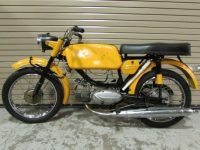 První provedení vývozního motocyklu Jawa 23 Golden Sport z roku 1971 v původním stavu