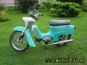 Druhá výrobní etapa motocyklu Jawa 50 typ 21 Sport (1969-1972)