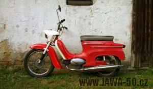 Motocykl Jawa 50 typ 21 Sport (Pionýr) - první provedení z roku 1968
