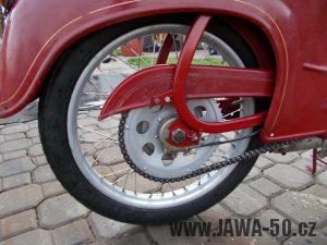 Řetězové kolo (rozeta) Jawa 50 - varianta 2