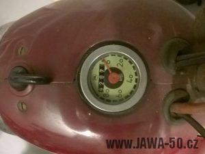 Tachometr Jawa 50 (značka PAL) - varianta 3 (Jawa 555)