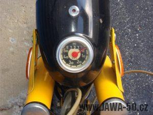 Tachometr Jawa 50 (značka PAL) - varianta 6 (vývozní varianta v MPH)
