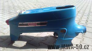 Jawa 50 typ 21 Sport (Pionýr) - čtvrtá etapa z roku 1975 - zadní blatník s nálepkou