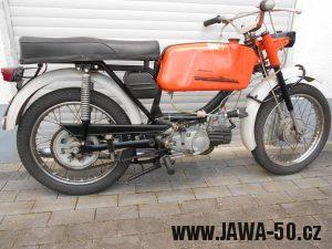 Jawa 23 Golden Sport 4. generace - vývoz do Západního Německa (1974)