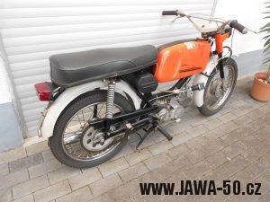 Jawa 23 Golden Sport 4. generace - vývoz do Západního Německa (1974)