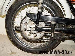 Jawa 23 Golden Sport 4. generace - mokik pro NSR (1974)