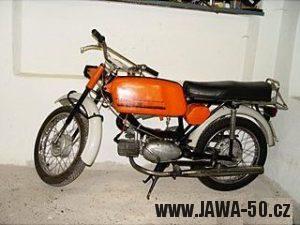 Jawa 23 Golden Sport 4. generace - mokik pro NSR (1974)
