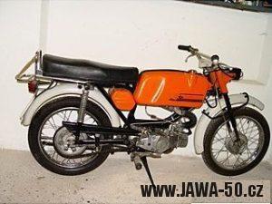 Jawa 23 Golden Sport 4. generace - mokik pro NSR (1974)