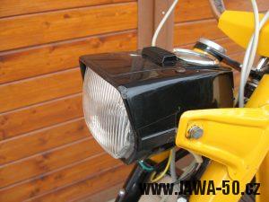 Jawa 23 Golden Sport 3. generace - přední světlomet Puch