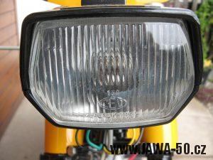Jawa 23 Golden Sport 3. generace - přední světlomet Puch